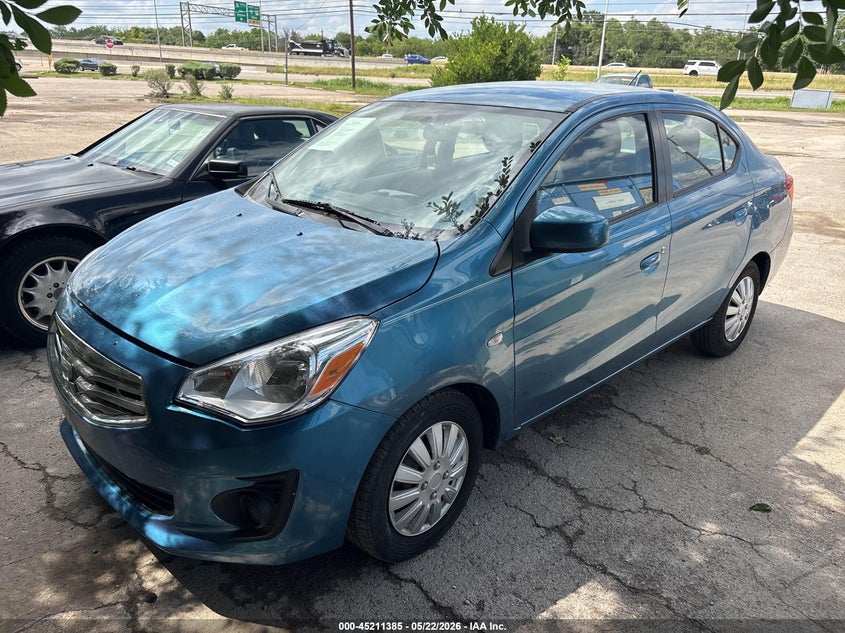 2019 Mitsubishi Mirage VIN ML32F3FJ2KHF03466 IAAI salvage auction — NORMAL WEAR, Original (Texas), sold $2,500 on 2026-09-03 (photo 2)