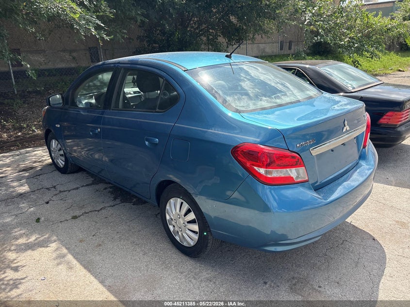 2019 Mitsubishi Mirage VIN ML32F3FJ2KHF03466 IAAI salvage auction — NORMAL WEAR, Original (Texas), sold $2,500 on 2026-09-03 (photo 3)