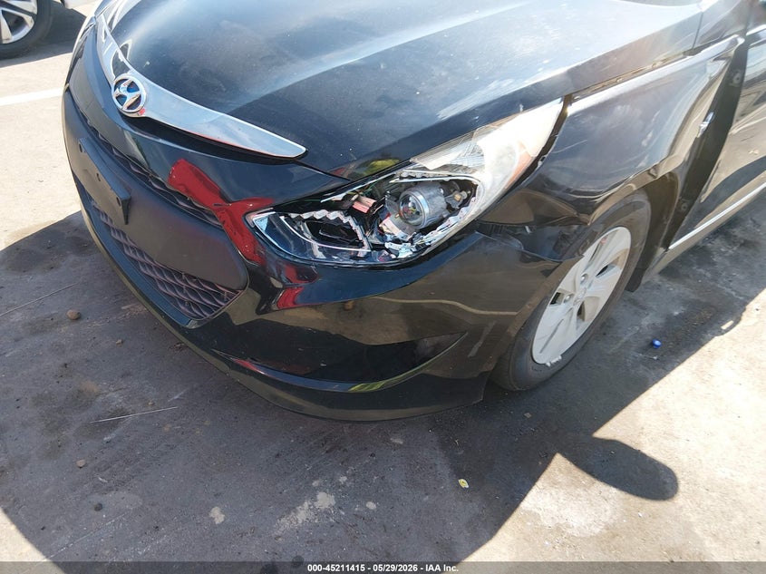 2014 Hyundai Sonata VIN KMHEC4A45EA116667 IAAI salvage auction — LEFT FRONT, Salvage Title, sold $650 on 2026-07-08 (photo 6)
