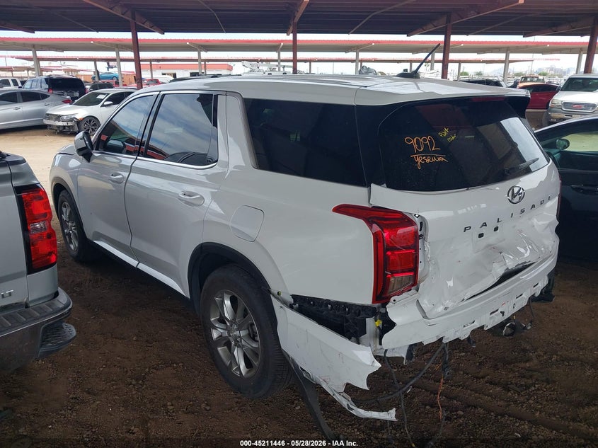 2022 Hyundai Palisade VIN KM8R14HE0NU483321 IAAI salvage auction — REAR END, Salvage (Arizona), sold $5,150 on 2026-07-07 (photo 3)