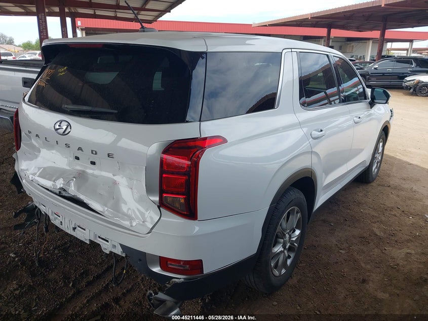 2022 Hyundai Palisade VIN KM8R14HE0NU483321 IAAI salvage auction — REAR END, Salvage (Arizona), sold $5,150 on 2026-07-07 (photo 4)