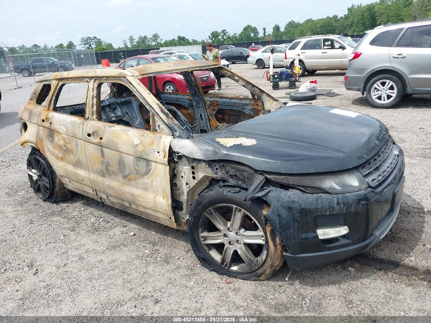 2015 Land rover Range rover evoque VIN SALVP2BG0FH964690 IAAI salvage auction — BURN, Salvage Title, sold $200 on 2026-07-15 (photo 1)