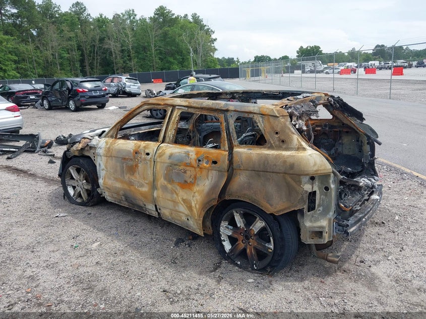 2015 Land rover Range rover evoque VIN SALVP2BG0FH964690 IAAI salvage auction — BURN, Salvage Title, sold $200 on 2026-07-15 (photo 3)