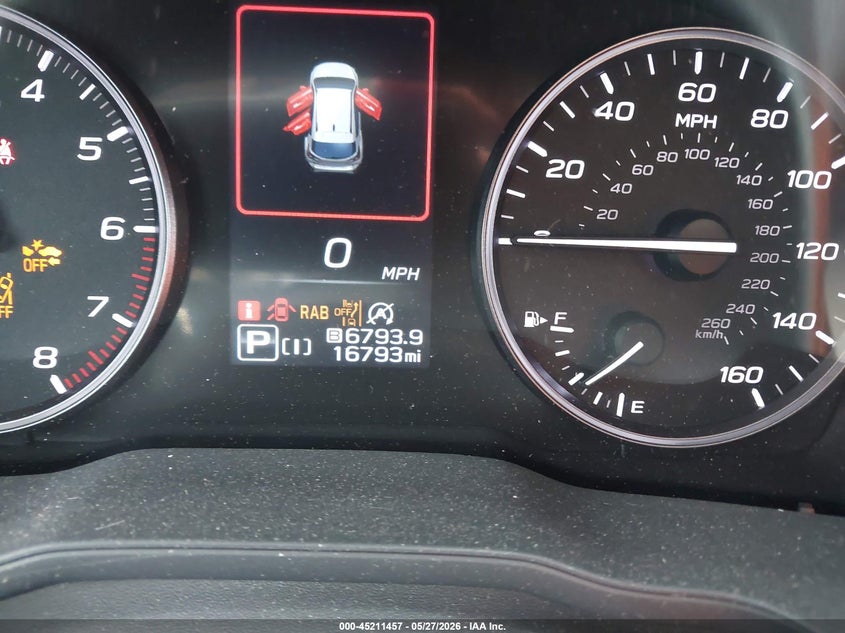 2024 Subaru Xv VIN 4S4GUHN69R3713968 IAAI salvage auction — SIDE, Salvage Title, sold $6,900 on 2026-07-10 (photo 7)