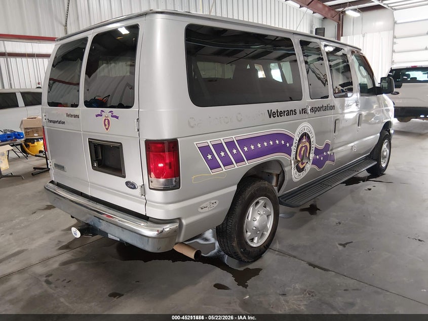 2012 Ford E-350 VIN 1FBNE3BL6CDA61158 IAAI salvage auction — NORMAL WEAR, Sf97 (North Carolina), sold $8,850 on 2026-08-13 (photo 4)