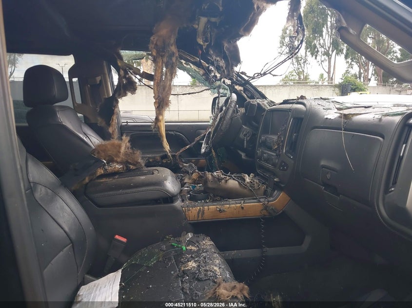 2016 Chevrolet Silverado VIN 3GCUKSECXGG376026 IAAI salvage auction — ENGINE BURN, Salvage Title, sold $875 on 2026-07-29 (photo 5)