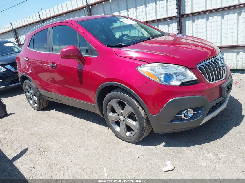 2013 Buick Encore VIN KL4CJBSB0DB211711 IAAI salvage auction — REAR END, Salvage (Iowa), sold $25 on 2026-07-27 (photo 1)