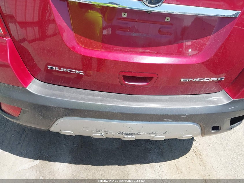 2013 Buick Encore VIN KL4CJBSB0DB211711 IAAI salvage auction — REAR END, Salvage (Iowa), sold $25 on 2026-07-27 (photo 6)