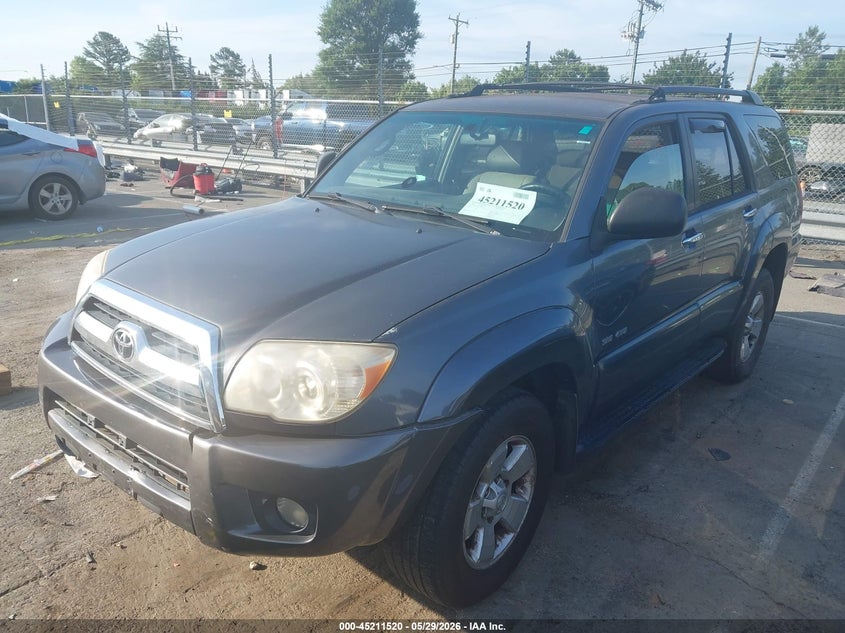 2006 Toyota 4runner VIN JTEBU14R360081236 IAAI salvage auction — FRONT END, Salvage (North Carolina), sold $4,100 on 2026-07-13 (photo 2)