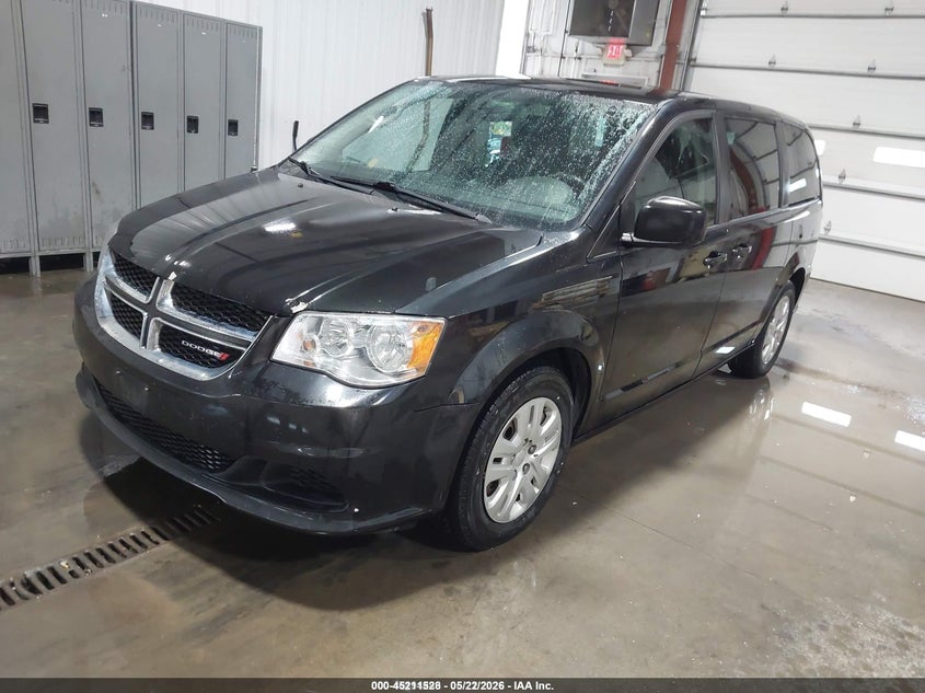 2018 Dodge Grand caravan VIN 2C4RDGBG2JR262379 IAAI salvage auction — RIGHT REAR, SF97 (Kansas), sold $7,050 on 2026-07-09 (photo 2)