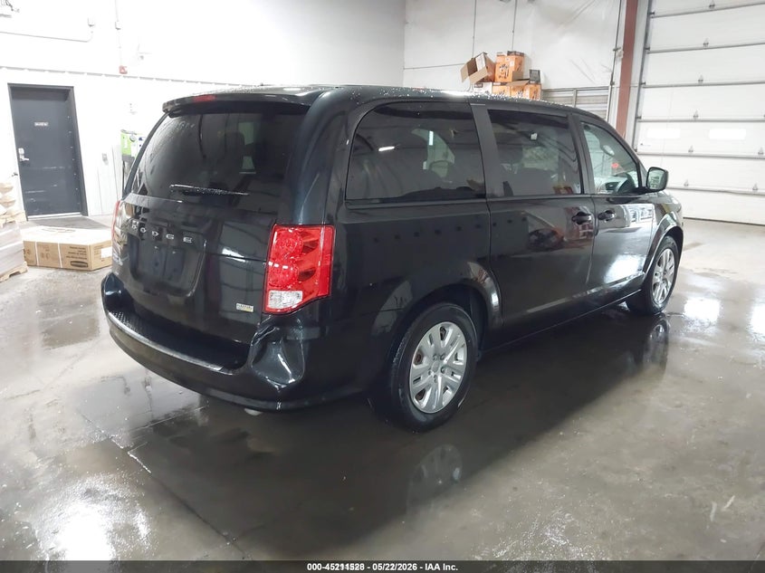 2018 Dodge Grand caravan VIN 2C4RDGBG2JR262379 IAAI salvage auction — RIGHT REAR, SF97 (Kansas), sold $7,050 on 2026-07-09 (photo 4)