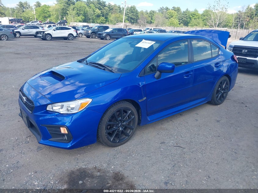 2021 Subaru Wrx VIN JF1VA1C69M9808587 IAAI salvage auction — REAR END, Salvage Title, sold $5,500 on 2026-07-10 (photo 2)