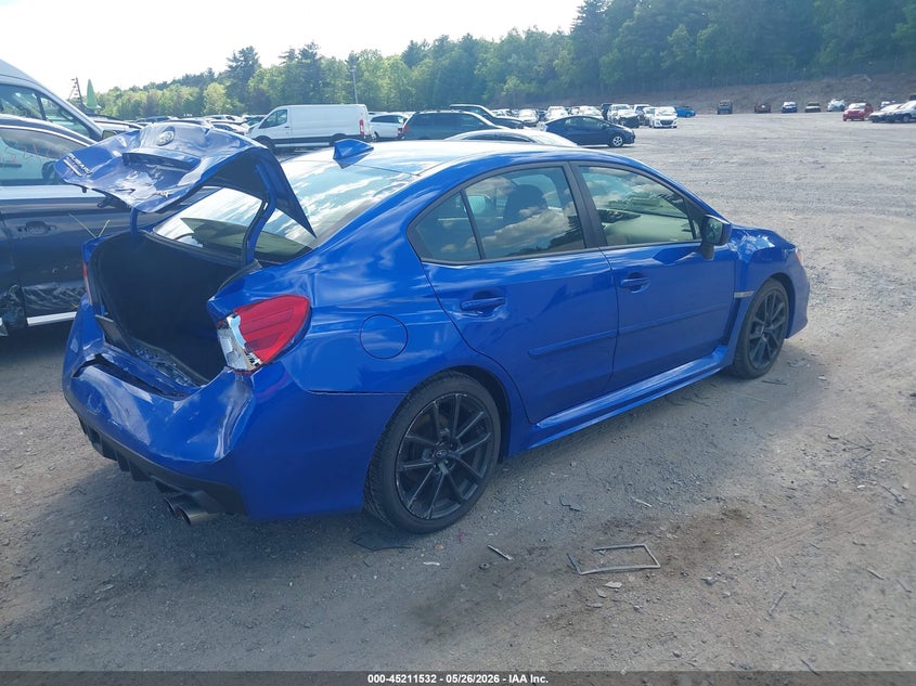2021 Subaru Wrx VIN JF1VA1C69M9808587 IAAI salvage auction — REAR END, Salvage Title, sold $5,500 on 2026-07-10 (photo 4)