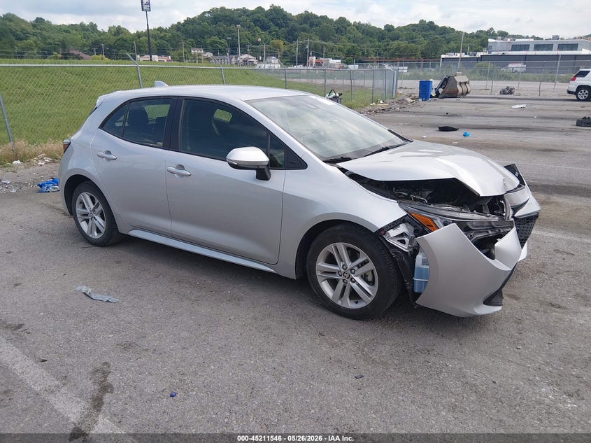 2019 Toyota Corolla VIN JTNK4RBEXK3007142 IAAI salvage auction — FRONT END, Salvage Title, sold $3,400 on 2026-07-21 (photo 1)