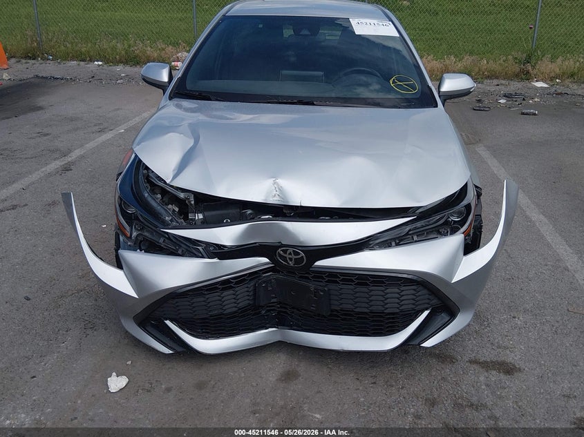 2019 Toyota Corolla VIN JTNK4RBEXK3007142 IAAI salvage auction — FRONT END, Salvage Title, sold $3,400 on 2026-07-21 (photo 6)