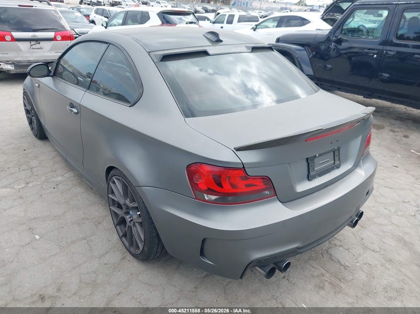 2011 BMW 1 series VIN WBAUC9C50BVM11289 IAAI salvage auction — FRONT END, Salvage (California), sold $3,000 on 2026-07-22 (photo 3)