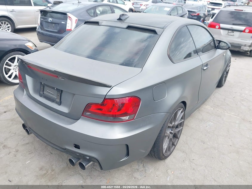 2011 BMW 1 series VIN WBAUC9C50BVM11289 IAAI salvage auction — FRONT END, Salvage (California), sold $3,000 on 2026-07-22 (photo 4)