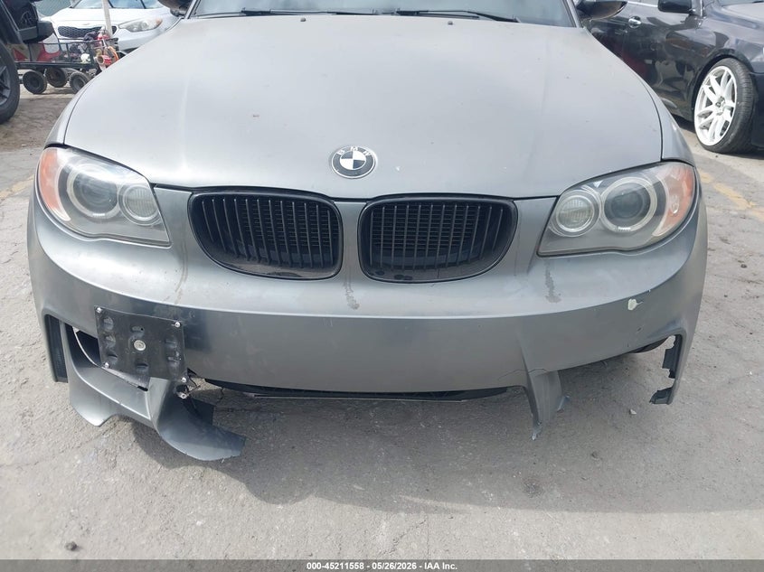 2011 BMW 1 series VIN WBAUC9C50BVM11289 IAAI salvage auction — FRONT END, Salvage (California), sold $3,000 on 2026-07-22 (photo 6)