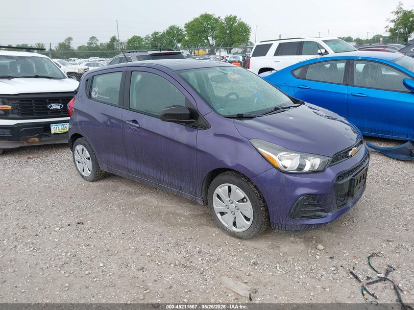 2017 Chevrolet Spark VIN KL8CB6SA6HC785787 IAAI salvage auction — HAIL, Clear (Missouri), sold $1,150 on 2026-07-13 (photo 1)
