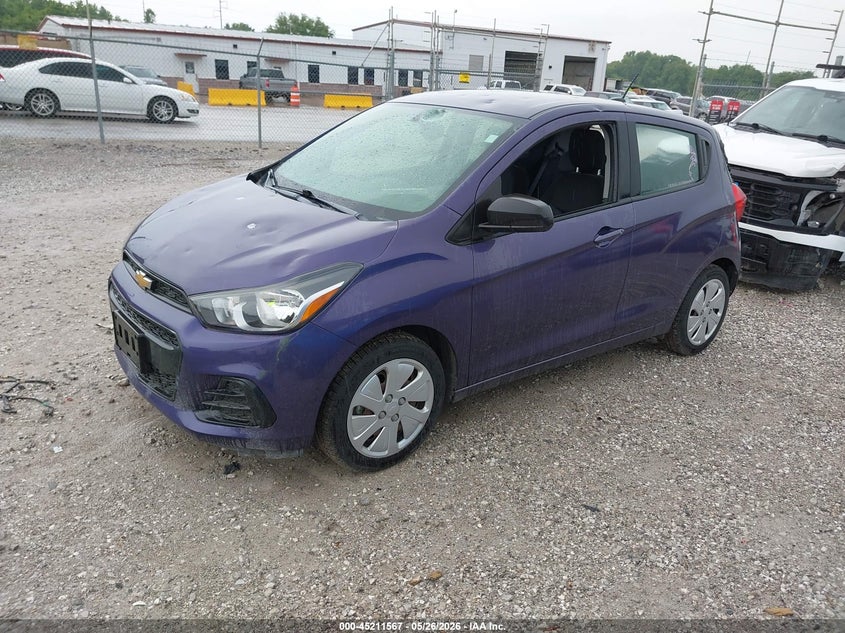 2017 Chevrolet Spark VIN KL8CB6SA6HC785787 IAAI salvage auction — HAIL, Clear (Missouri), sold $1,150 on 2026-07-13 (photo 2)