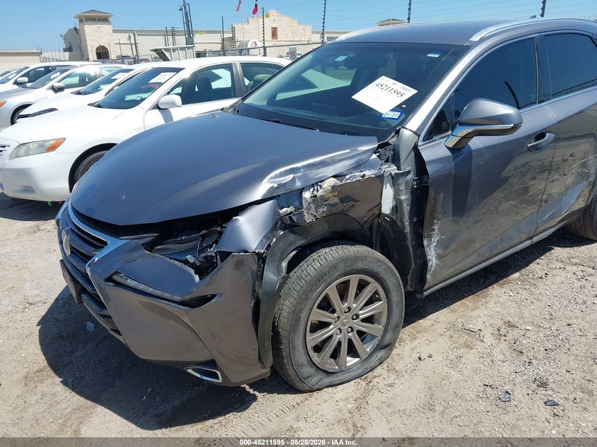 2016 Lexus Nx VIN JTJYARBZ8G2038250 IAAI salvage auction — LEFT SIDE, Original (Texas), sold $4,500 on 2026-07-27 (photo 6)