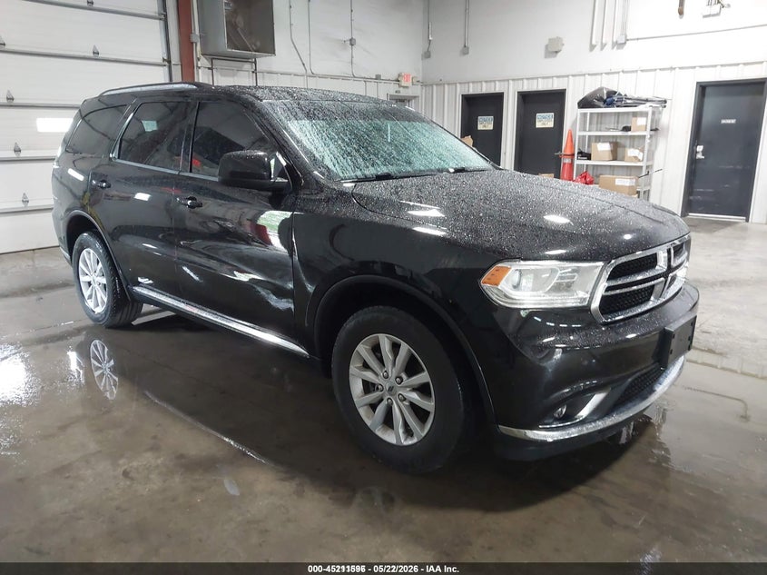 2019 Dodge Durango VIN 1C4RDJAG6KC827256 IAAI salvage auction — LEFT REAR, SF97 (Kansas), sold $16,050 on 2026-07-09 (photo 1)
