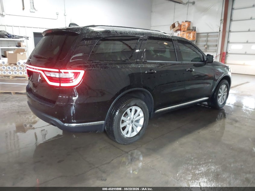 2019 Dodge Durango VIN 1C4RDJAG6KC827256 IAAI salvage auction — LEFT REAR, SF97 (Kansas), sold $16,050 on 2026-07-09 (photo 4)