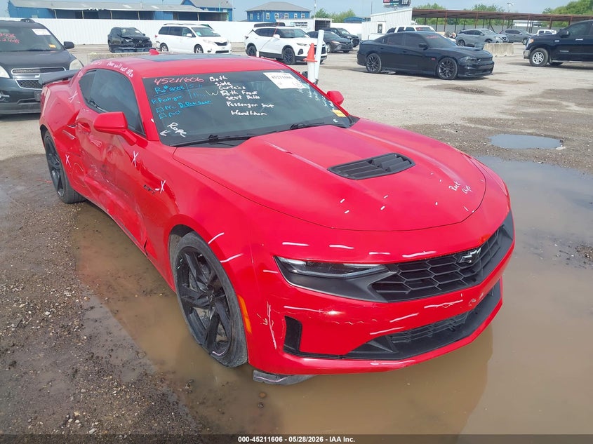 2023 Chevrolet Camaro VIN 1G1FF1R72P0134753 IAAI salvage auction — RIGHT SIDE, Salvage Title, sold $13,950 on 2026-07-29 (photo 1)