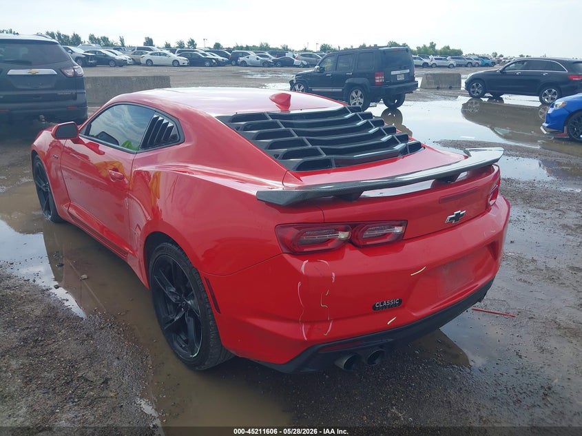 2023 Chevrolet Camaro VIN 1G1FF1R72P0134753 IAAI salvage auction — RIGHT SIDE, Salvage Title, sold $13,950 on 2026-07-29 (photo 3)
