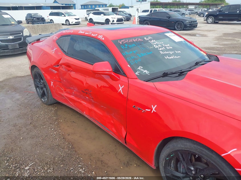 2023 Chevrolet Camaro VIN 1G1FF1R72P0134753 IAAI salvage auction — RIGHT SIDE, Salvage Title, sold $13,950 on 2026-07-29 (photo 6)
