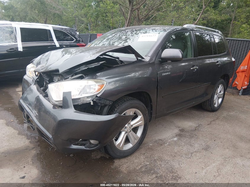 2010 Toyota Highlander VIN 5TDDK3EH6AS040206 IAAI salvage auction — FRONT END, Salvage (Kansas), sold $2,175 on 2026-07-08 (photo 2)