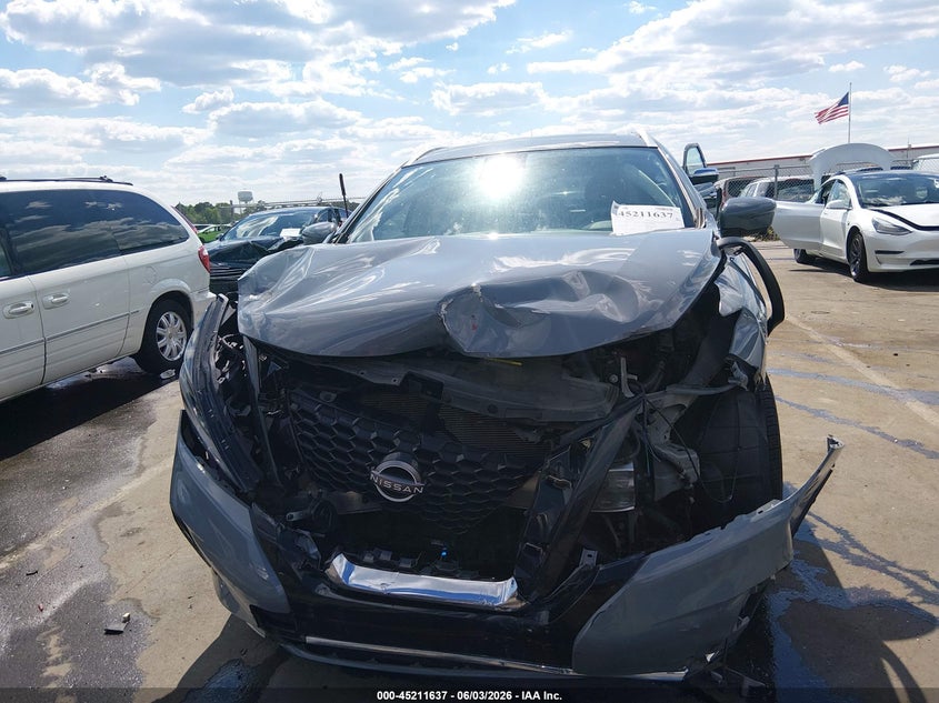 2023 Nissan Murano VIN 5N1AZ2DJ6PC119085 IAAI salvage auction — FRONT END, Salvage (North Carolina), sold $4,050 on 2026-07-22 (photo 6)