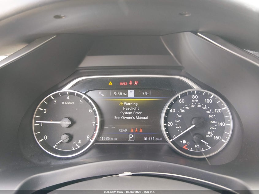 2023 Nissan Murano VIN 5N1AZ2DJ6PC119085 IAAI salvage auction — FRONT END, Salvage (North Carolina), sold $4,050 on 2026-07-22 (photo 7)