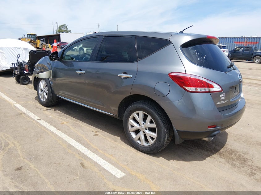 2014 Nissan Murano VIN JN8AZ1MU2EW415567 IAAI salvage auction — LEFT FRONT, Salvage (Mississippi), sold $1,250 on 2026-07-09 (photo 3)