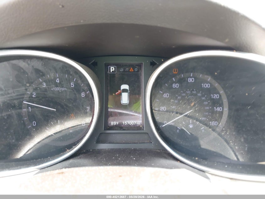 2017 Hyundai Santa fe VIN 5XYZU3LB8HG456778 IAAI salvage auction — LEFT FRONT, Salvage (South Carolina), sold $2,200 on 2026-07-18 (photo 7)