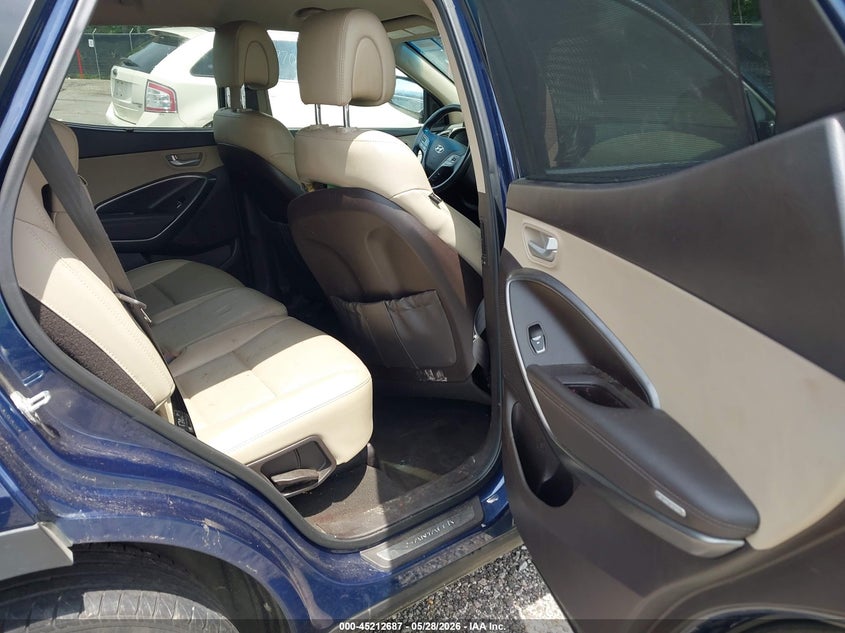 2017 Hyundai Santa fe VIN 5XYZU3LB8HG456778 IAAI salvage auction — LEFT FRONT, Salvage (South Carolina), sold $2,200 on 2026-07-18 (photo 8)