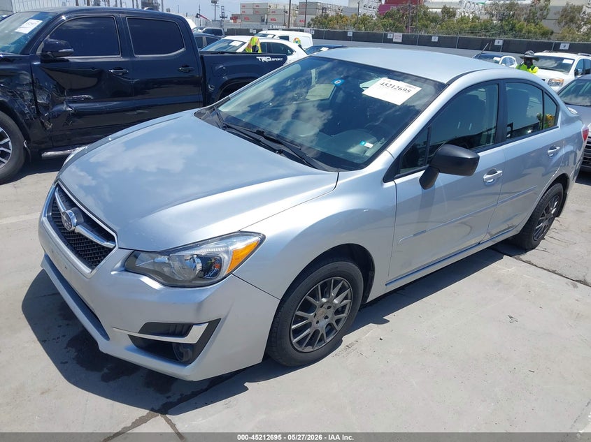 2016 Subaru Impreza VIN JF1GJAA66GH018069 IAAI salvage auction — RIGHT REAR, Salvage Title, sold $800 on 2026-07-15 (photo 2)
