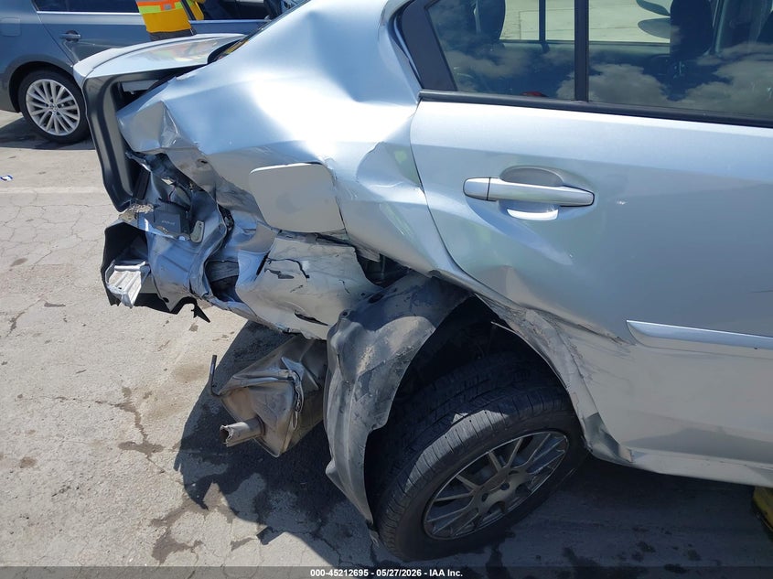 2016 Subaru Impreza VIN JF1GJAA66GH018069 IAAI salvage auction — RIGHT REAR, Salvage Title, sold $800 on 2026-07-15 (photo 6)