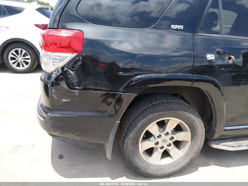2013 Toyota 4runner VIN JTEZU5JRXD5049894 IAAI salvage auction — FRONT END, Original (Texas), sold $5,000 on 2026-07-08 (photo 6)