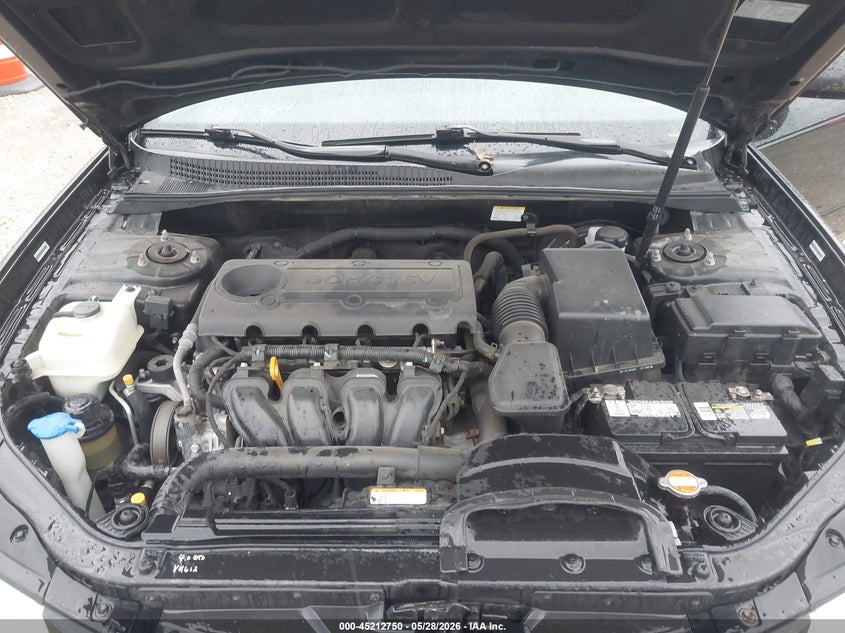 2009 Hyundai Sonata VIN 5NPET46C19H565038 IAAI salvage auction — HAIL, Clear (Missouri), sold $550 on 2026-07-13 (photo 8)