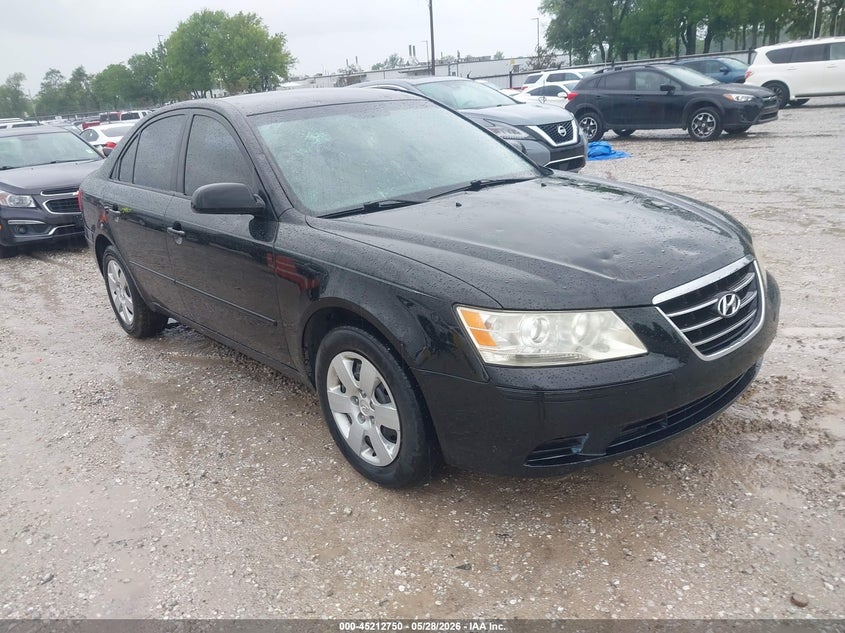 2009 Hyundai Sonata VIN 5NPET46C19H565038 IAAI salvage auction — HAIL, Clear (Missouri), sold $550 on 2026-07-13 (photo 1)