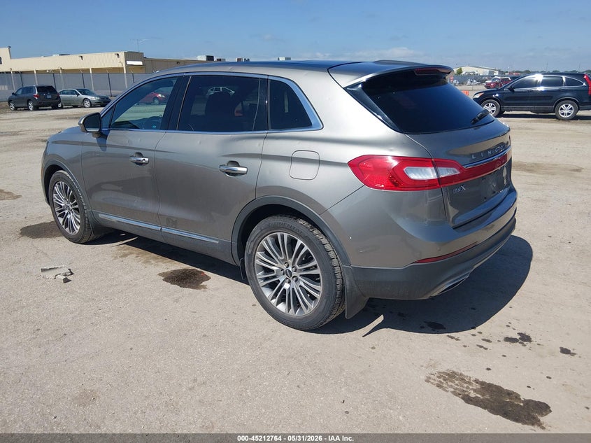 2016 Lincoln Mkx VIN 2LMTJ8LR9GBL68172 IAAI salvage auction — HAIL, Salvage (Kansas), sold $6,150 on 2026-09-04 (photo 3)