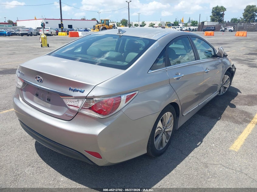 2013 Hyundai Sonata VIN KMHEC4A4XDA072809 IAAI salvage auction — LEFT FRONT, Salvage Title, sold $875 on 2026-07-06 (photo 4)