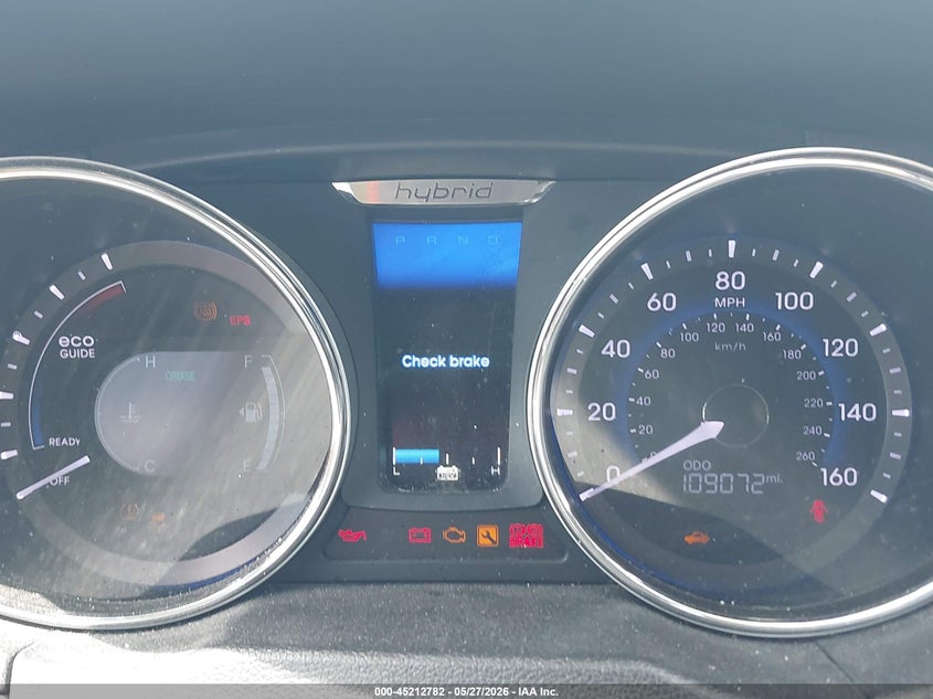 2013 Hyundai Sonata VIN KMHEC4A4XDA072809 IAAI salvage auction — LEFT FRONT, Salvage Title, sold $875 on 2026-07-06 (photo 7)