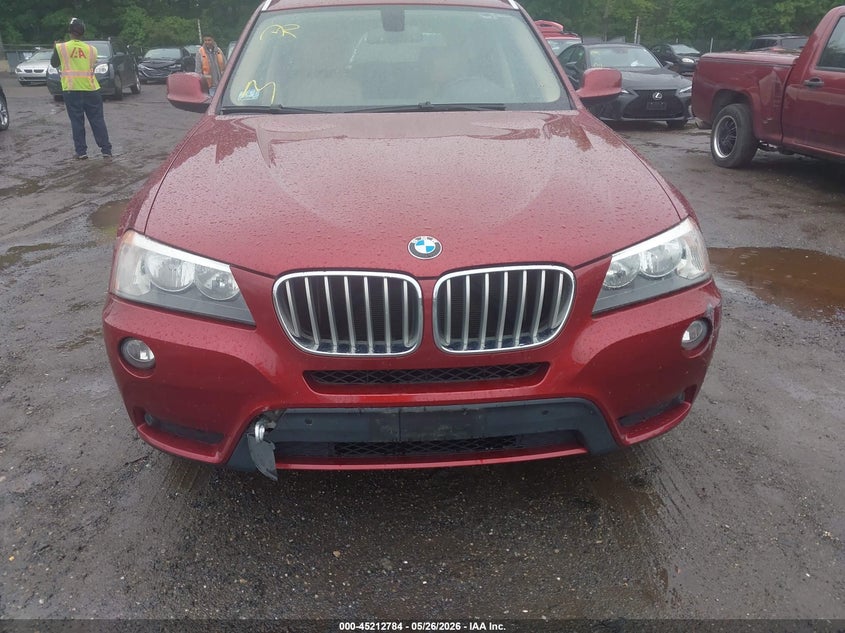 2013 BMW X3 VIN 5UXWX9C58D0A19548 IAAI salvage auction — NORMAL WEAR, Clear (Maryland), sold $1,300 on 2026-07-29 (photo 6)