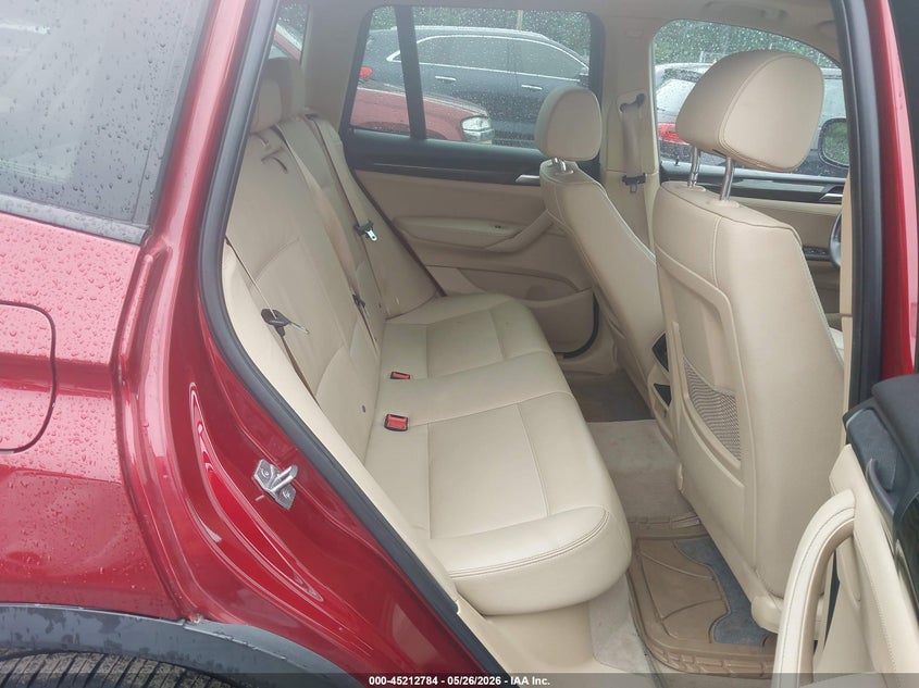 2013 BMW X3 VIN 5UXWX9C58D0A19548 IAAI salvage auction — NORMAL WEAR, Clear (Maryland), sold $1,300 on 2026-07-29 (photo 8)