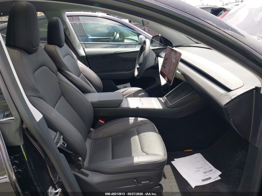2026 Tesla Model y VIN 7SAYGDED0TF414342 IAAI salvage auction — LEFT FRONT, Salvage Title, sold $16,900 on 2026-07-15 (photo 5)