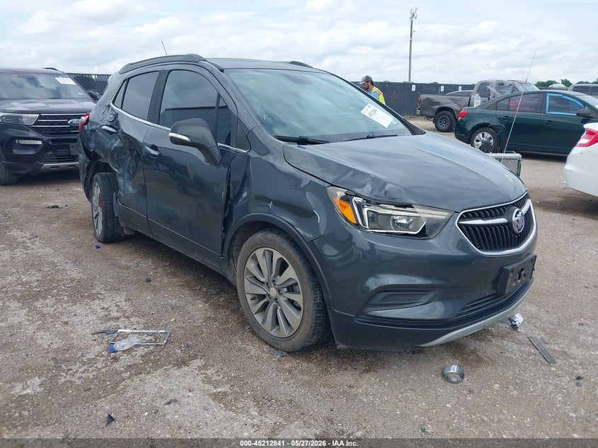2018 Buick Encore VIN KL4CJASB6JB646058 IAAI salvage auction — RIGHT REAR, Salvage (Texas), sold $1,300 on 2026-07-07 (photo 1)
