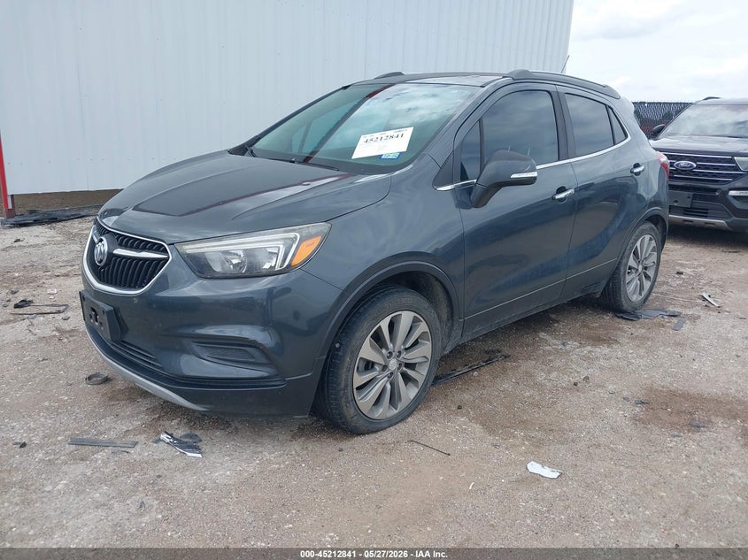2018 Buick Encore VIN KL4CJASB6JB646058 IAAI salvage auction — RIGHT REAR, Salvage (Texas), sold $1,300 on 2026-07-07 (photo 2)