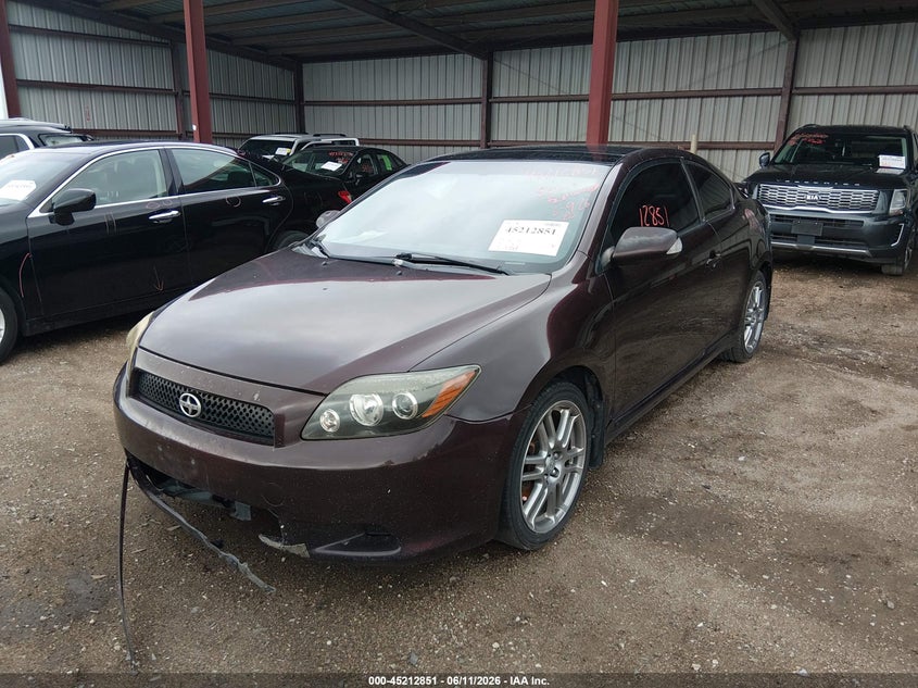 2008 Scion Tc VIN JTKDE167580245619 IAAI salvage auction — FRONT & REAR, Certificate Of Title (Nebraska), sold $550 on 2026-07-16 (photo 2)